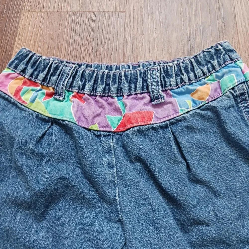 Vintage Little Levis Jeans 18 months Denim Colorblock Denim Jeans 80s 90s